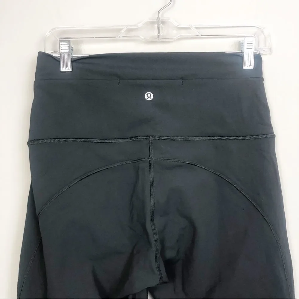 LULULEMON | Dark Gray Serene Tights High Waisted Leggings Women’s Size 10